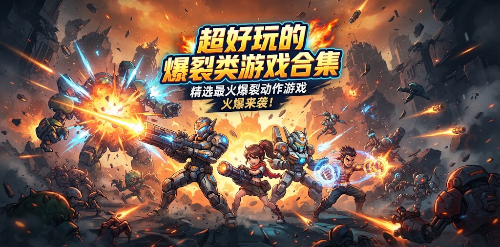 超好玩的爆裂类游戏合集