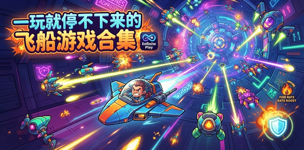 一玩就停不下来的飞船游戏合集