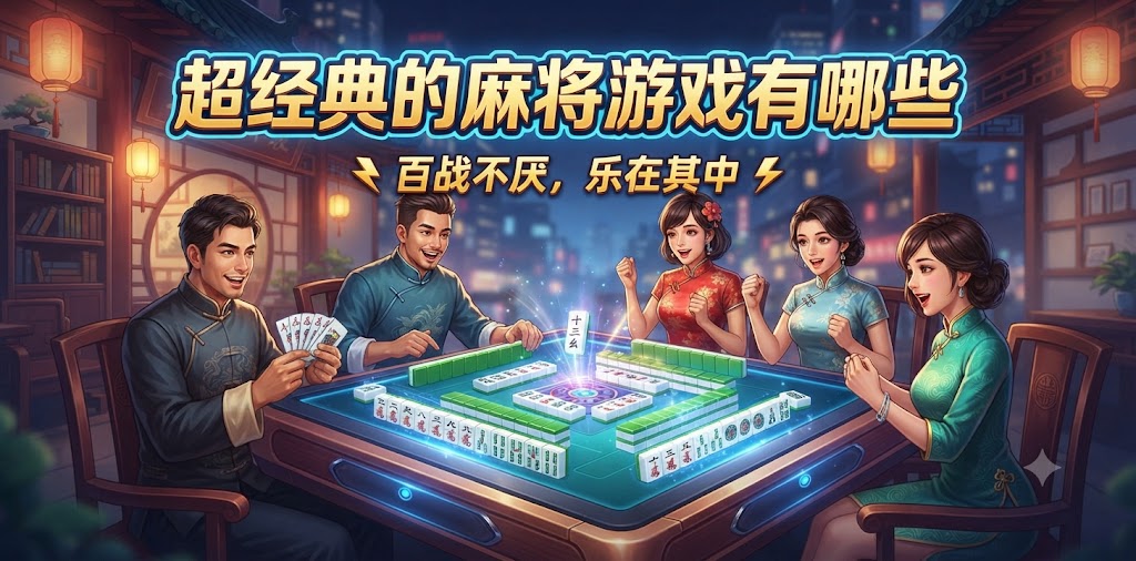 超经典的麻将游戏有哪些