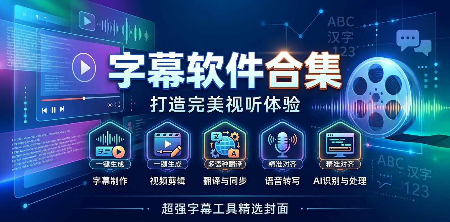 免费手机字幕软件有哪些