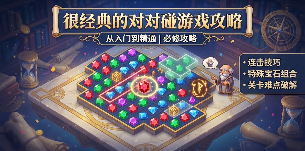 很经典的对对碰游戏攻略