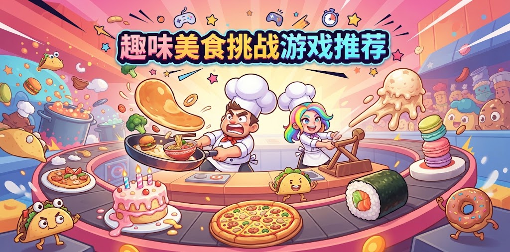 趣味美食挑战游戏推荐