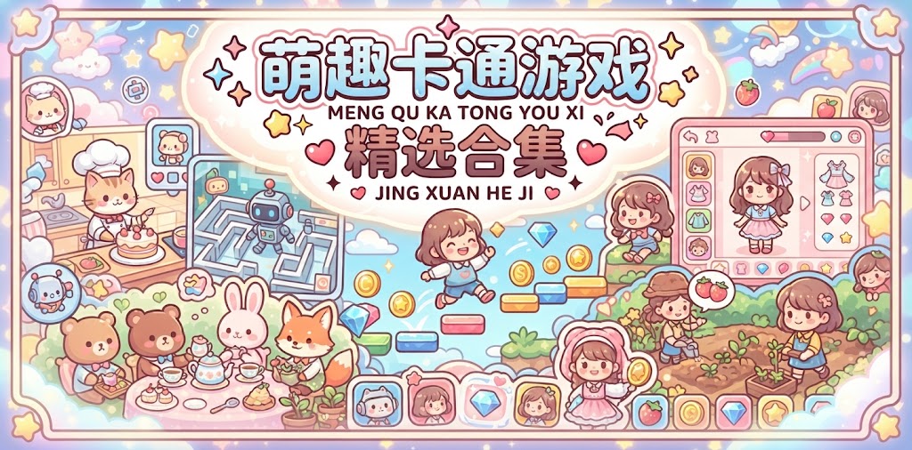 萌趣卡通游戏精选合集
