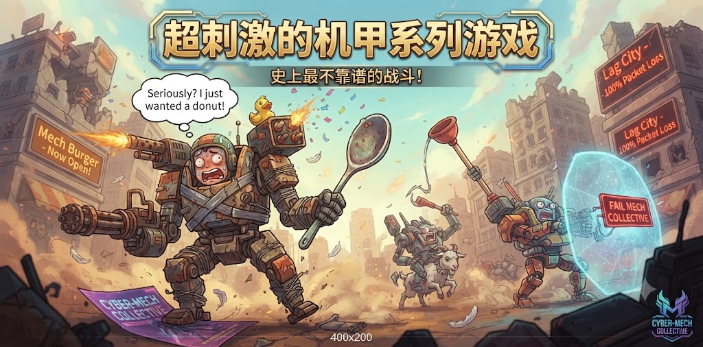 超刺激的机甲系列游戏