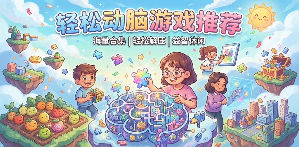 轻松动脑游戏推荐