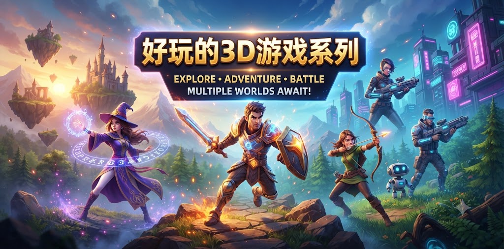好玩的3d游戏系列
