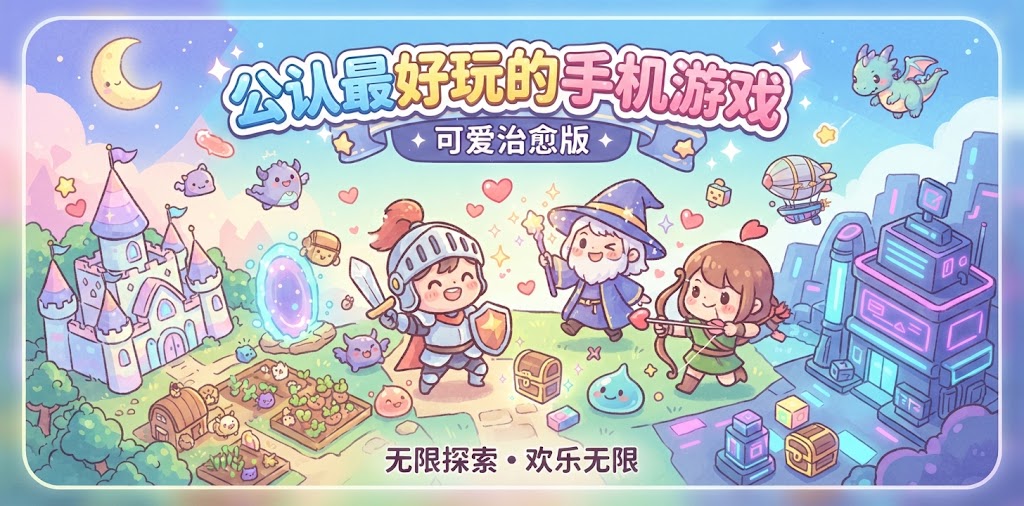 公认最好玩的手机游戏推荐