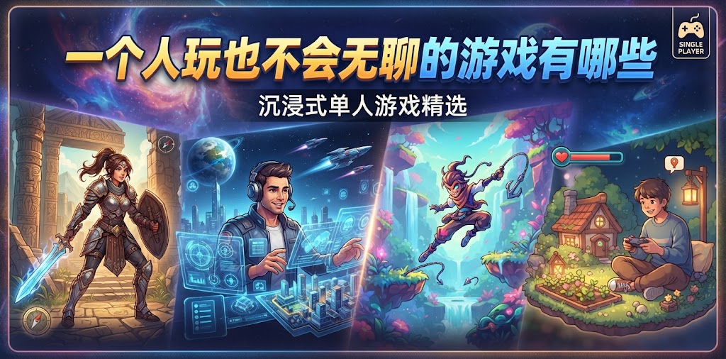 一个人玩也不会无聊的游戏有哪些