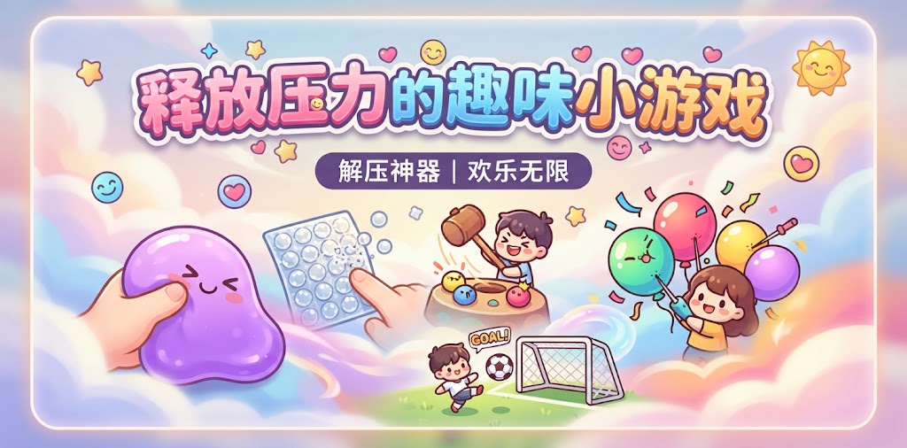 释放压力的趣味小游戏
