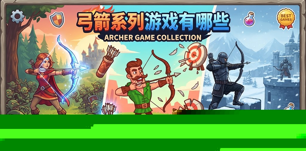 弓箭系列游戏有哪些