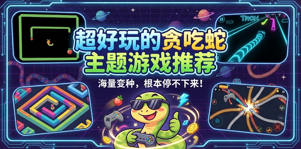 超好玩的贪吃蛇主题游戏推荐