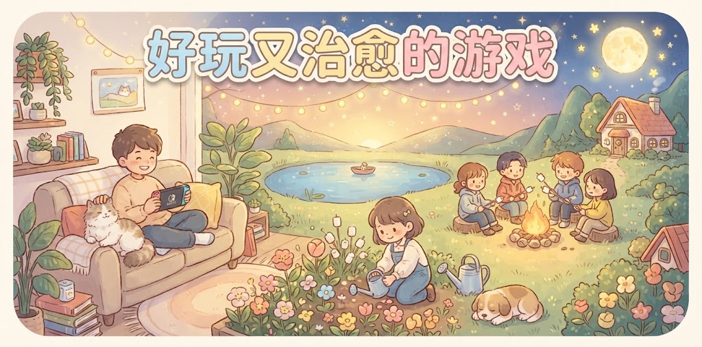 好玩又治愈的游戏