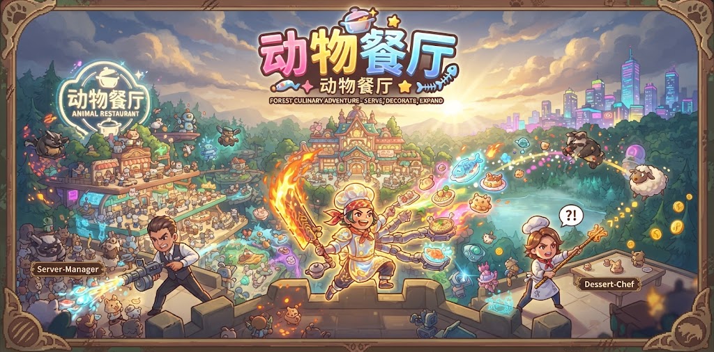 动物餐厅游戏