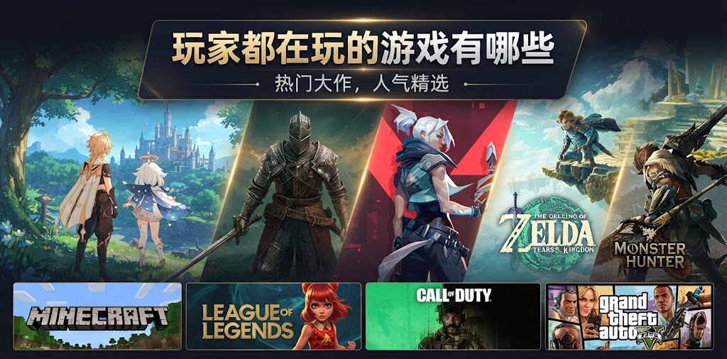 玩家都在玩的游戏有哪些