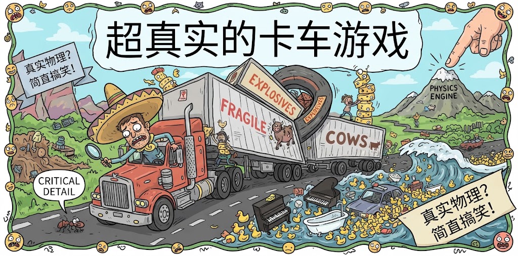 超真实的卡车游戏