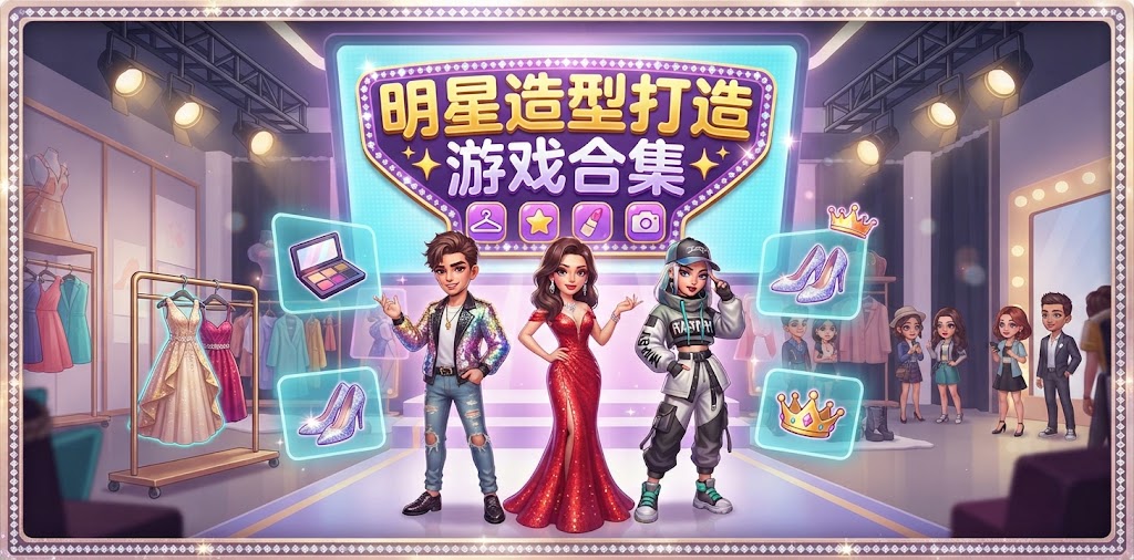 明星造型打造游戏合集