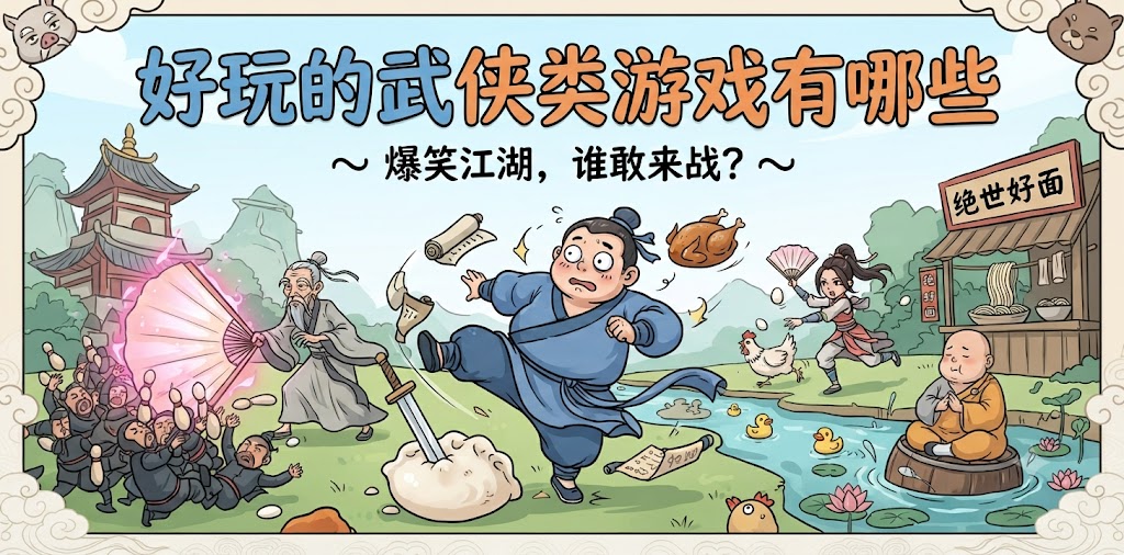 好玩的武侠类游戏有哪些