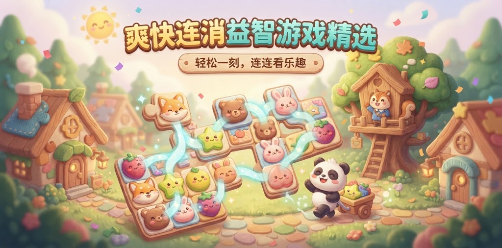 爽快连消益智游戏精选