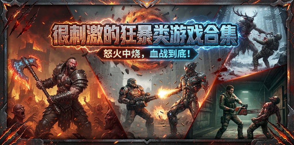 很刺激的狂暴类游戏合集