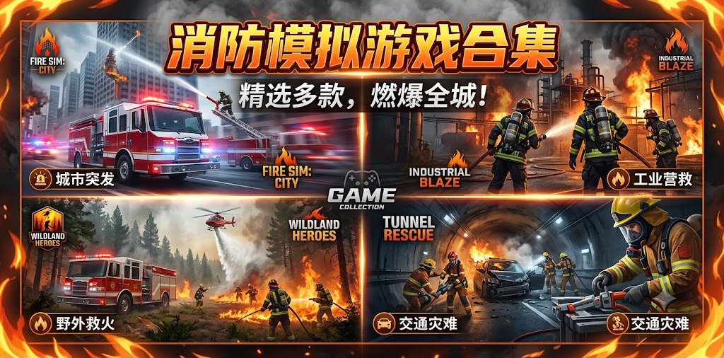 消防模拟游戏合集