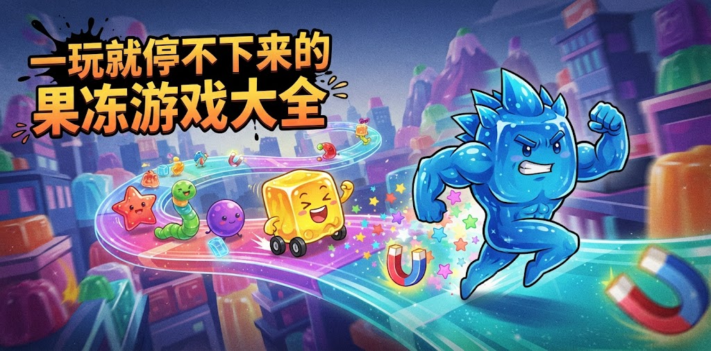 一玩就停不下来的果冻游戏大全