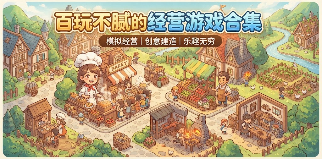 百玩不腻的经营游戏合集