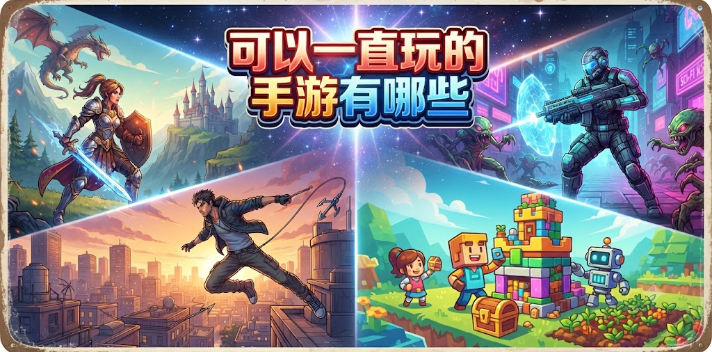 可以一直玩的手游有哪些