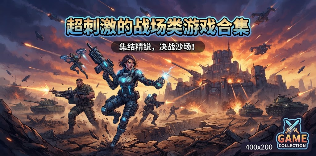 超刺激的战场类游戏合集