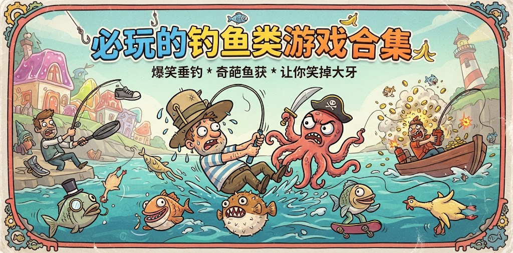 必玩的钓鱼类游戏合集