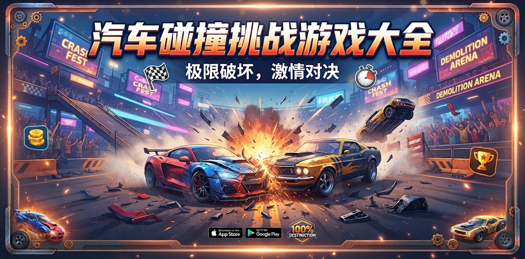 汽车碰撞挑战游戏大全