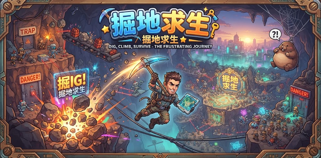 掘地求生游戏