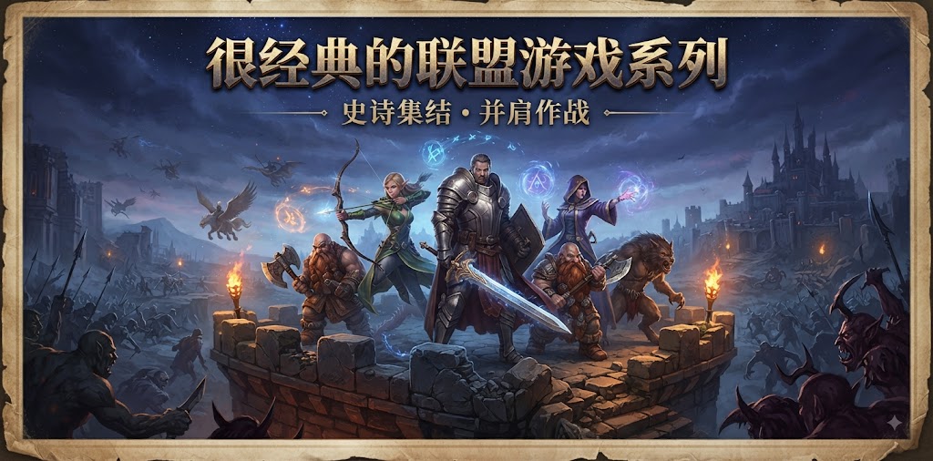 很经典的联盟游戏系列
