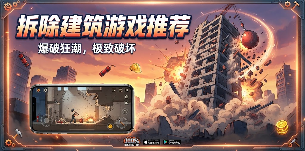 拆除建筑游戏推荐