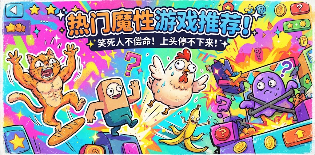 受欢迎的魔性类游戏推荐