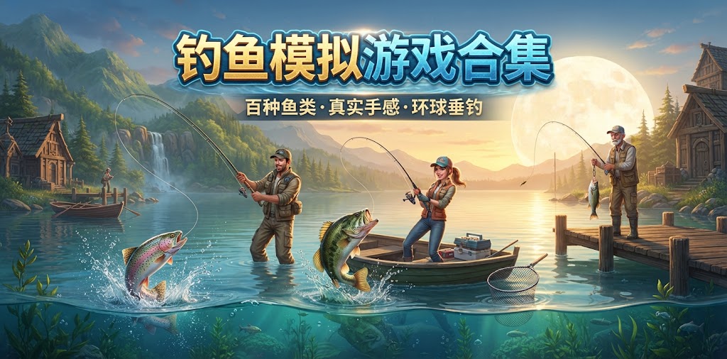 钓鱼模拟游戏合集