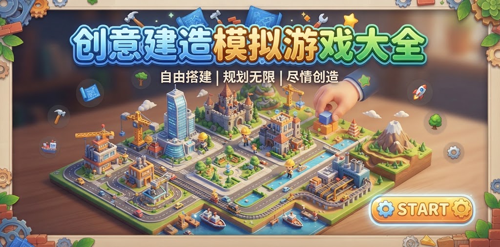 创意建造模拟游戏大全