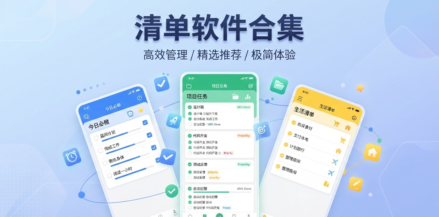 清单软件哪个好用一点