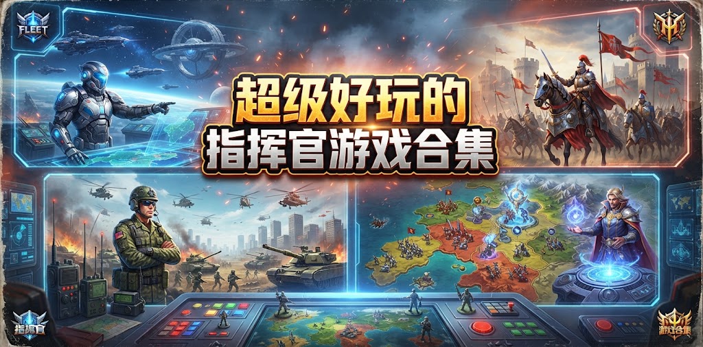 超级好玩的指挥官游戏合集