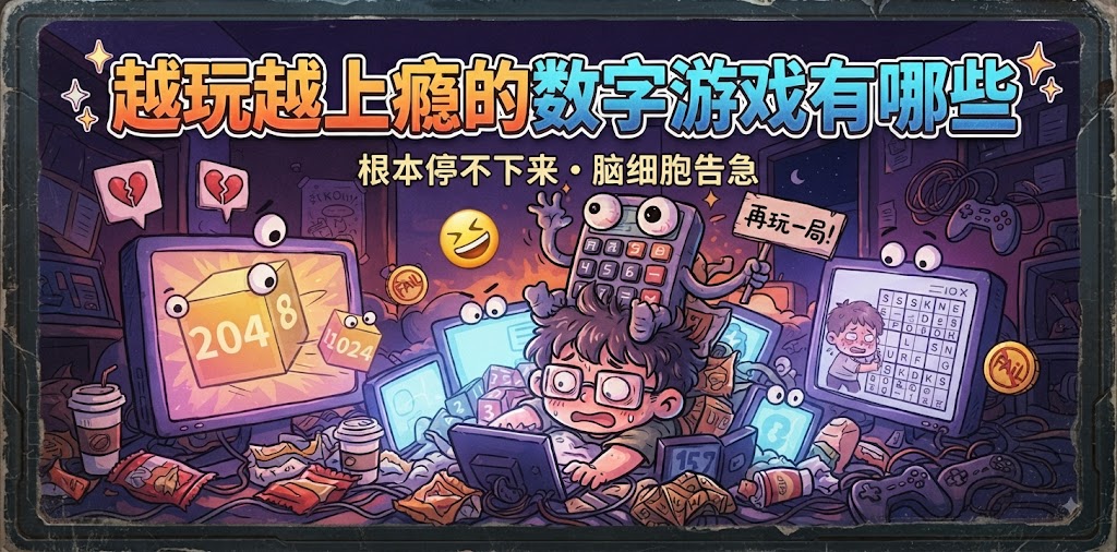越玩越上瘾的数字游戏有哪些