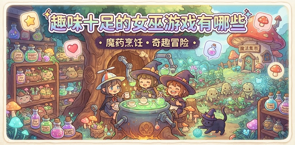 趣味十足的女巫游戏有哪些