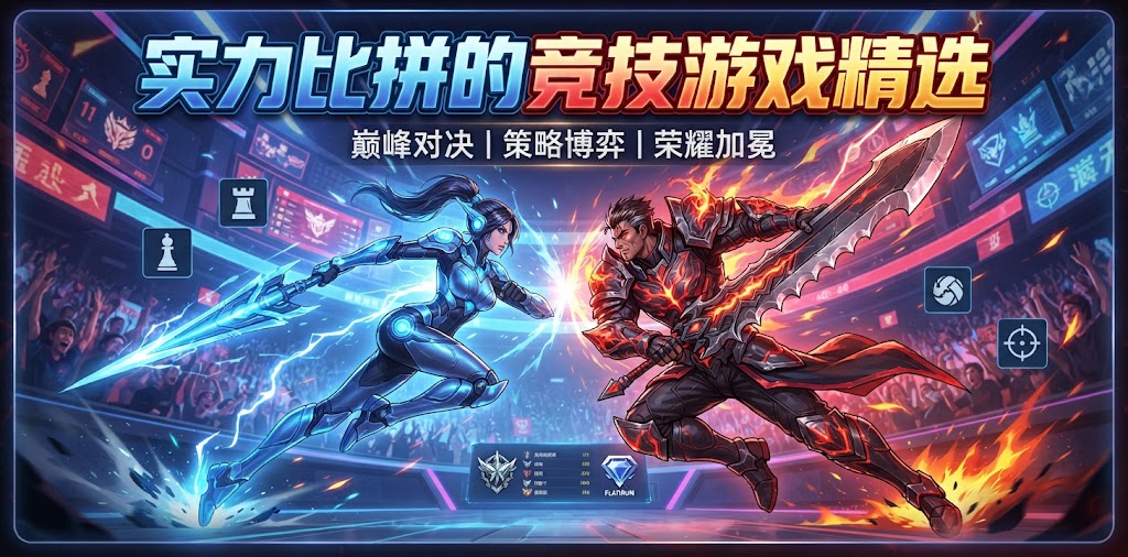 实力比拼的竞技游戏精选