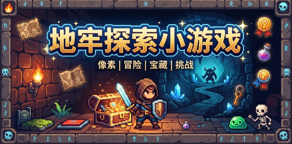 地牢探索小游戏