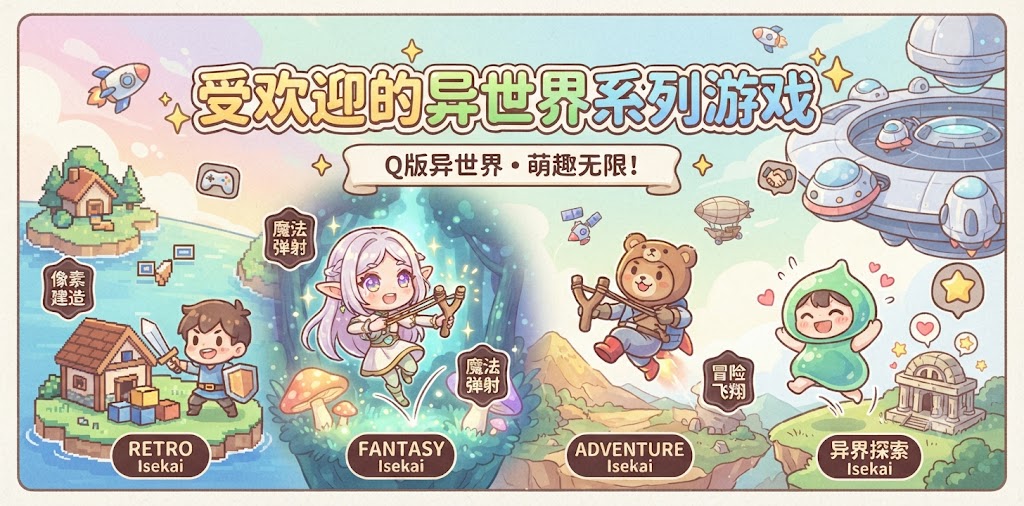 受欢迎的异世界系列游戏