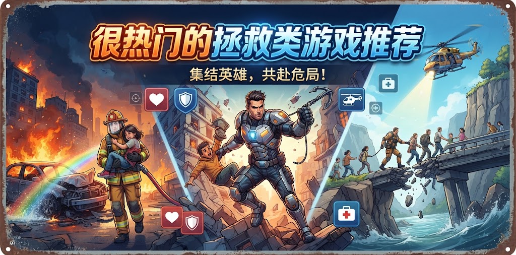 很热门的拯救类游戏推荐