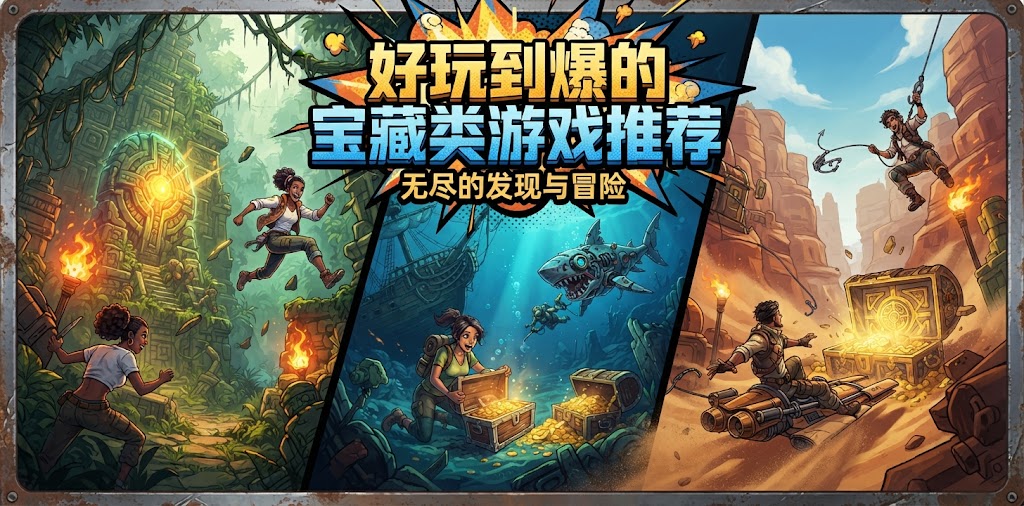 好玩到爆的宝藏类游戏推荐