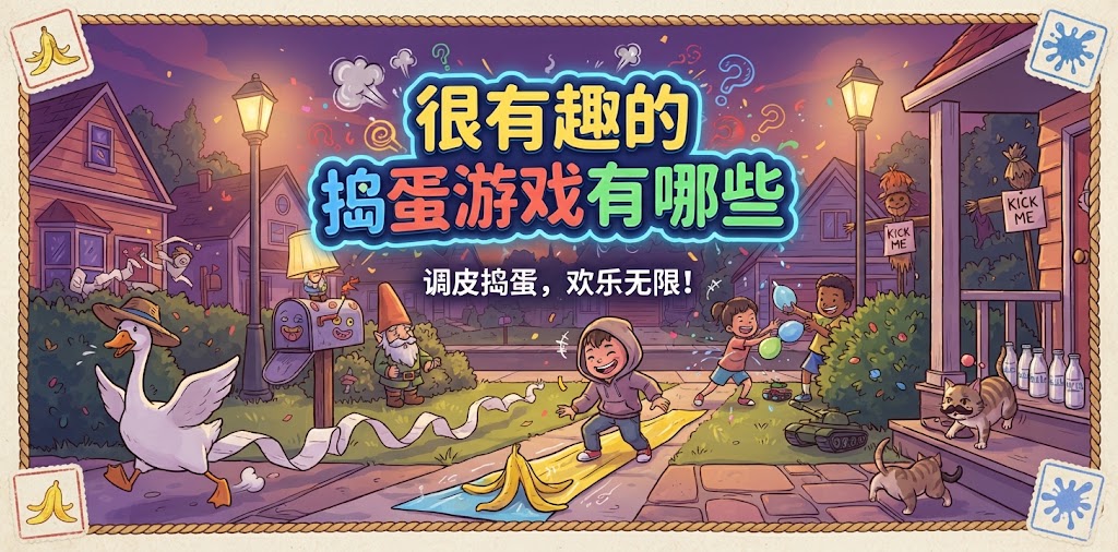 很有趣的捣蛋游戏有哪些