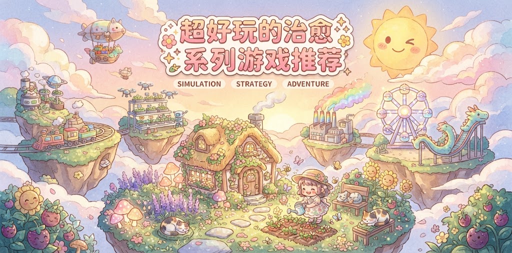 超好玩的治愈系列游戏推荐