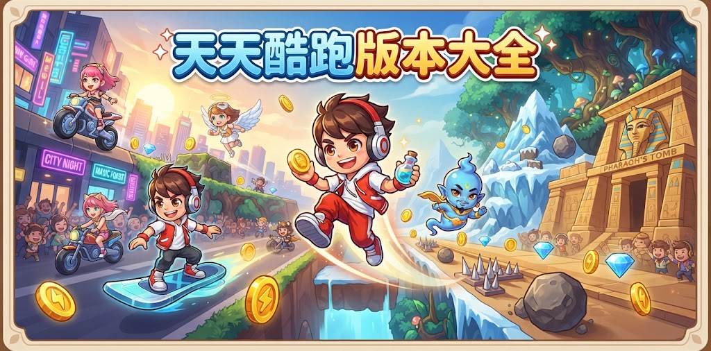 天天酷跑版本大全