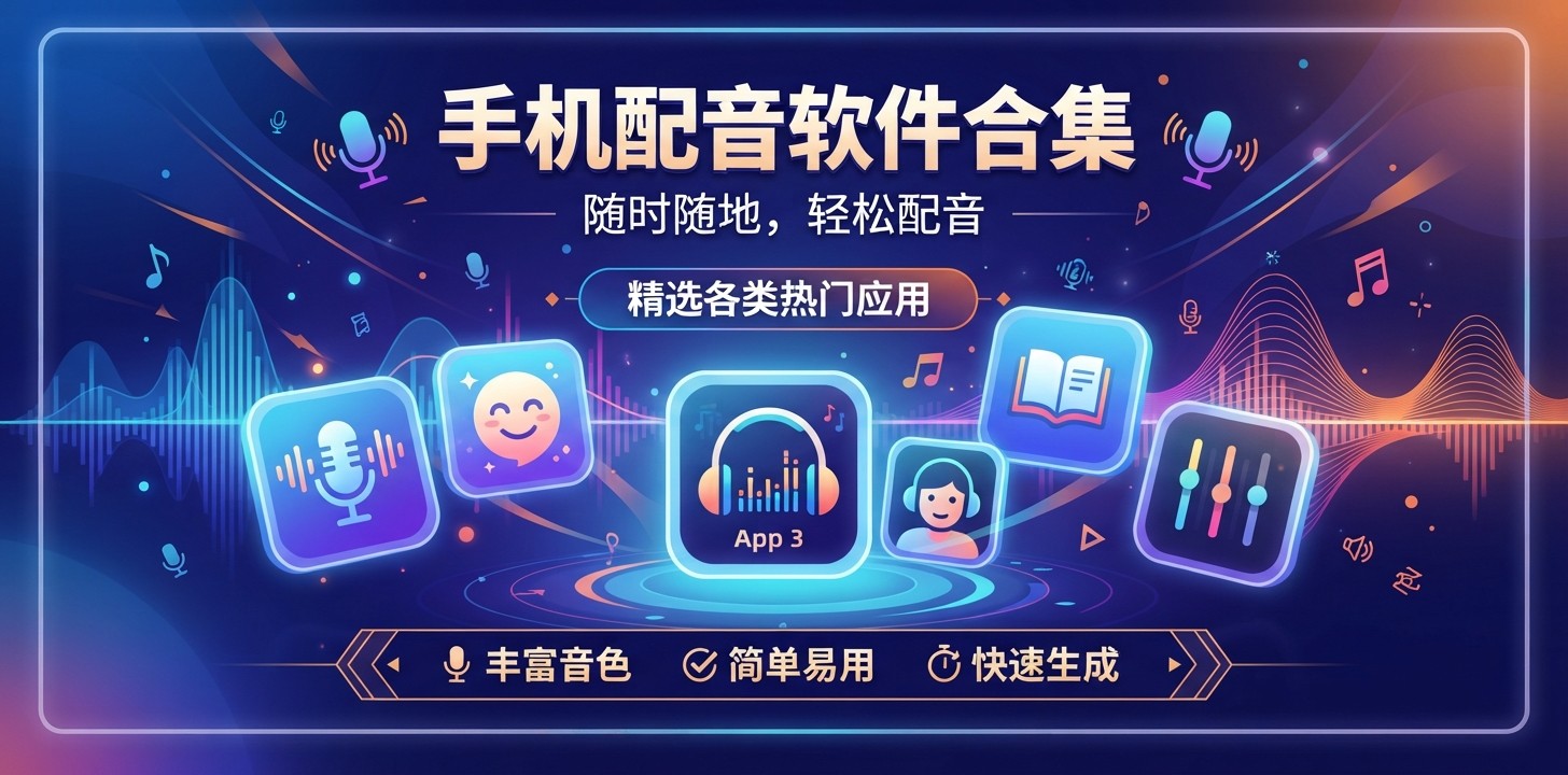 推荐一些玩配音的app