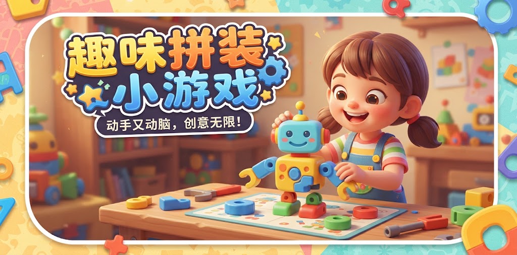 趣味拼装小游戏
